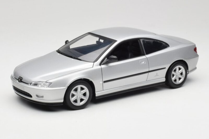 Peugeot 406 Coupe シルバー Gate 1:18 01024 メタル