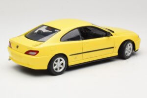 Peugeot 406 Coupe イエロー Gate 1:18 01022 メタル - 画像 3/8