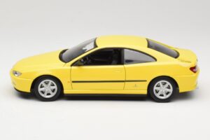 Peugeot 406 Coupe イエロー Gate 1:18 01022 メタル - 画像 4/8