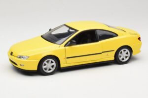 Peugeot 406 Coupe イエロー Gate 1:18 01022 メタル