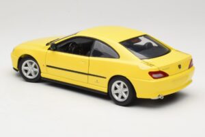 Peugeot 406 Coupe イエロー Gate 1:18 01022 メタル - 画像 7/8