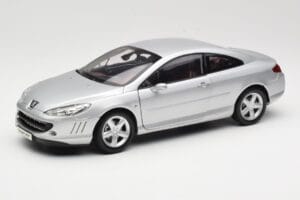 Peugeot 407 Coupe シルバー Norev 1:18 184747 メタル
