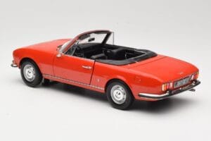 Peugeot 504 カブリオレ レッド Norev 1:18 184754 メタル - 画像 7/8