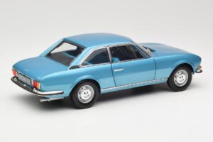 Peugeot 504 Coupe ブルー Norev 1:18 184755 メタル - 画像 3/8