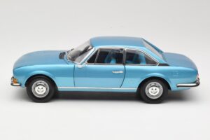 Peugeot 504 Coupe ブルー Norev 1:18 184755 メタル - 画像 4/8