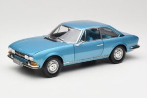 Peugeot 504 Coupe ブルー Norev 1:18 184755 メタル