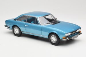 Peugeot 504 Coupe ブルー Norev 1:18 184755 メタル - 画像 6/8