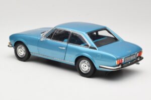 Peugeot 504 Coupe ブルー Norev 1:18 184755 メタル - 画像 7/8