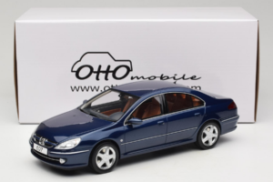 Peugeot 607 Phase II 3.0 V6 ブルー Otto 1:18 OT485 レジン - 画像 6/6