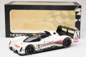 Peugeot 905 Evo 1B Group C #1 Peugeot Talbot Sport D. Warwick / Y. Dalmas / M. Blundell 24 Hours of Le Mans Winner 1992 Norev - 画像 6/6