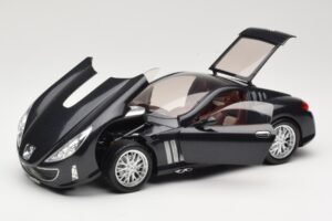 Peugeot 907 Concept ブラック Bburago 1:18 3407404 メタル - 画像 2/8