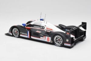 Peugeot 908 HDi LMP1 #8 S. Sarrazin / P. Lamy / S. Bourdais 24 Hours of Le Mans 2nd 2007 Minichamps 1:18 150071208 メタル - 画像 5/6
