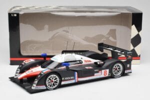 Peugeot 908 HDi LMP1 #8 S. Sarrazin / P. Lamy / S. Bourdais 24 Hours of Le Mans 2nd 2007 Minichamps 1:18 150071208 メタル - 画像 6/6
