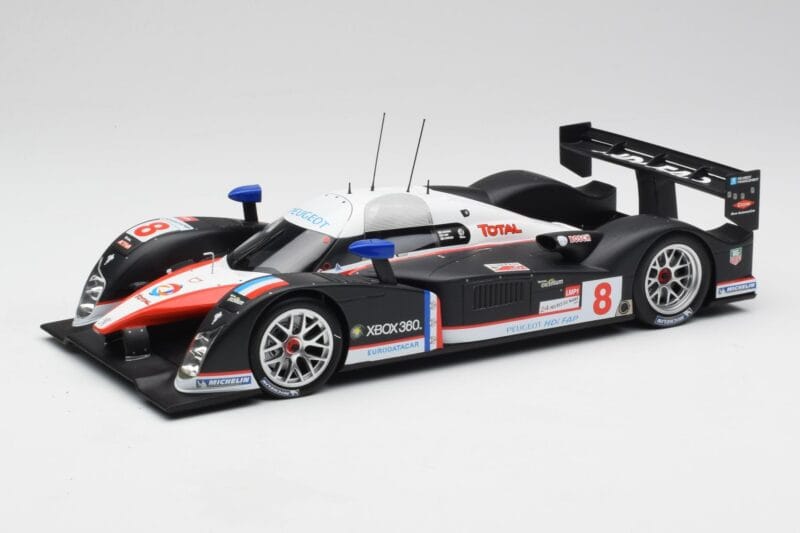 Peugeot 908 HDi LMP1 #8 S. Sarrazin / P. Lamy / S. Bourdais 24 Hours of Le Mans 2nd 2007 Minichamps 1:18 150071208 メタル