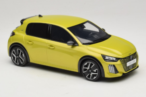 Peugeot E-208 GT Jaune Agueda Otto 1:18 OT1164 レジン - 画像 4/6