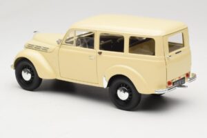 Peugeot Partner Moka Brown Norev 1:18 184894 メタル - 画像 7/8