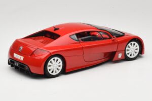 Peugeot RC Carreau Concept レッド Solido 1:18 8151 メタル - 画像 3/8