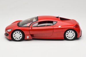 Peugeot RC Carreau Concept レッド Solido 1:18 8151 メタル - 画像 4/8
