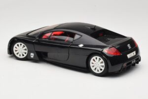Peugeot RC Pique ブラック Solido 1:18 8147 メタル - 画像 7/8