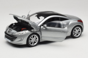 Peugeot RCZ Mercury Grey Norev 1:18 184875 メタル - 画像 2/8