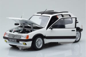 Peugeot 205 GTi 1.6 ホワイト Norev 1:18 184849 メタル - 画像 2/8