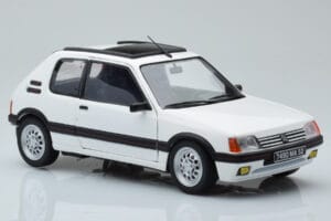 Peugeot 205 GTi 1.6 ホワイト Norev 1:18 184849 メタル - 画像 6/8