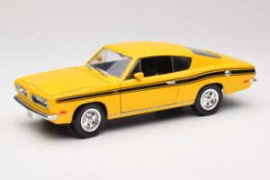 Plymouth Barracuda イエロー Road Legends 1:18 92178 メタル