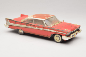Plymouth Fury レッド Christine ダーティバージョン Auto World 1:18 AWSS119/06 メタル - 画像 6/8