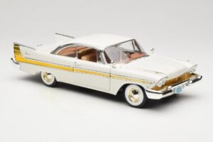 Plymouth Fury ホワイト Anson 1:18 30398 メタル - 画像 6/8
