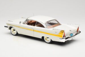 Plymouth Fury ホワイト Anson 1:18 30398 メタル - 画像 7/8
