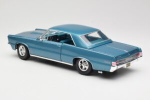 Pontiac GTO Hurst Edition ブルー Maisto 1:18 531885 メタル - 画像 7/8