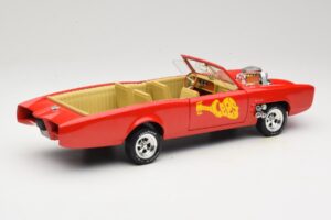 Pontiac GTO Monkeemobile レッド ERTL 1:18 33150 メタル - 画像 3/8