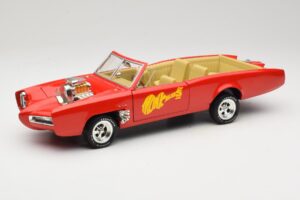 Pontiac GTO Monkeemobile レッド ERTL 1:18 33150 メタル