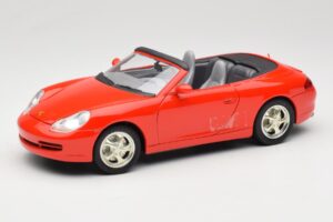 Porsche 911 996 カブリオレ レッド Mira 1:18 6930 メタル