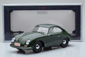 Porsche 356 グリーン Norev 1:18 187453 メタル - 画像 6/6
