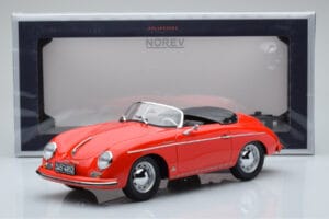 Porsche 356 Speedster レッド Norev 1:18 187461 メタル - 画像 6/6