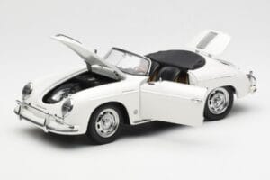 Porsche 356A Speedster ホワイト AUTOart 1:18 77862 メタル - 画像 2/8