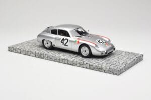 Porsche 356B 1600 GS Carrera GTL Abarth #42 H. Herrmann / H. Linge Targa Florio 1962 Minichamps 1:18 107626842 レジン - 画像 4/6
