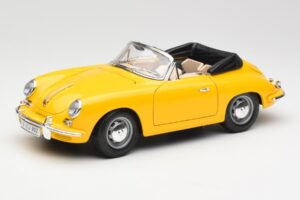 Porsche 356B カブリオレ イエロー Bburago 1:18 3031 メタル
