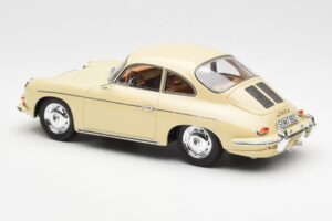 Porsche 356B Carrera 2 アイボリー GT Spirit 1:18 GT010ZM レジン - 画像 5/6