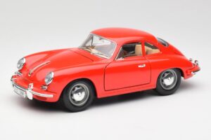 Porsche 356B レッド Bburago 1:18 3021 メタル