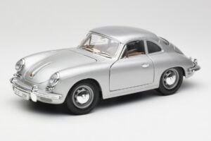 Porsche 356B シルバー Bburago 1:18 3021-M1 メタル