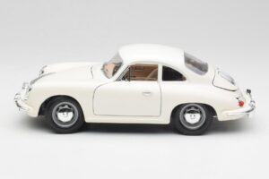 Porsche 356B ホワイト Bburago 1:18 3021-M3 メタル - 画像 4/8