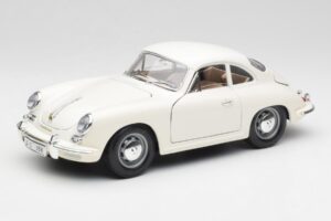 Porsche 356B ホワイト Bburago 1:18 3021-M3 メタル