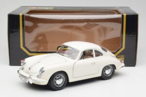 Porsche 356B ホワイト Bburago 1:18 3021-M3 メタル - 画像 8/8