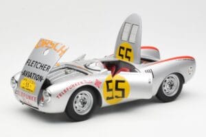 Porsche 550-1500 RS Spyder #55 H. Herrmann Carrera Panamericana 1954 AUTOart 1:18 85470 メタル - 画像 2/8