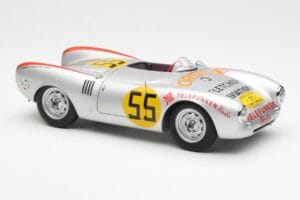 Porsche 550-1500 RS Spyder #55 H. Herrmann Carrera Panamericana 1954 AUTOart 1:18 85470 メタル - 画像 6/8