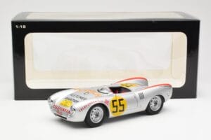 Porsche 550-1500 RS Spyder #55 H. Herrmann Carrera Panamericana 1954 AUTOart 1:18 85470 メタル - 画像 8/8