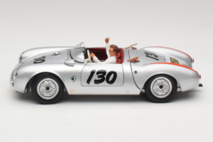 Porsche 550 A Spyder Little Bastard James Dean Schuco 1:18 450033200 メタル - 画像 4/8