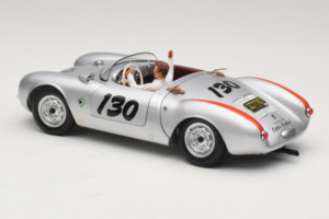 Porsche 550 A Spyder Little Bastard James Dean Schuco 1:18 450033200 メタル - 画像 7/8